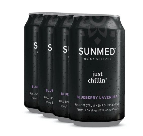 Beyond Just Chillin’ Indica THC Seltzer - 4 Pack
