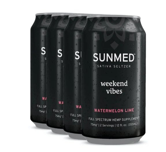 Beyond Weekend Vibes Sativa THC Seltzer - 4 Pack