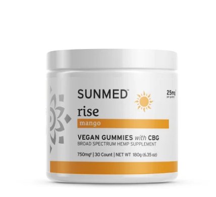 Broad Spectrum Rise CBG Gummies