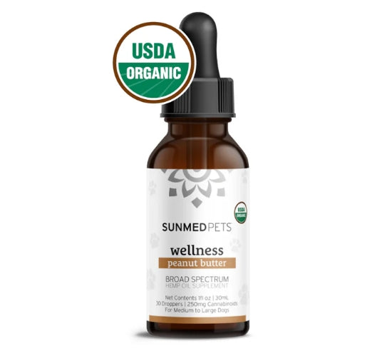 Broad Spectrum CBD Pet Tinctures 250mg