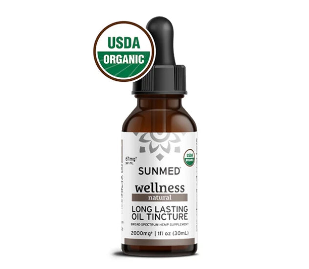 Organic Broad Spectrum Natural CBD Tincture